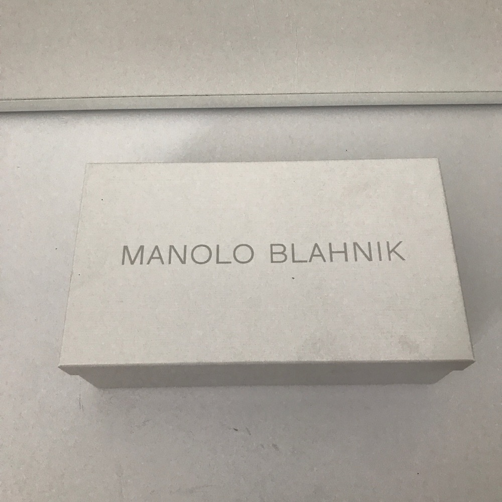 ✨SOLD✨ Manolo Blahnik Carolyne Slingback Leather Pumps - Picture 9 of 10